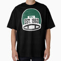 New York Throwback Football Helmet T-Shirt - Unique Graphic for Adults - T-Shirt, Sweatshirt, Hoodie