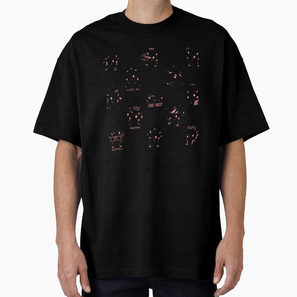 Moods and emotions cartoon cute chubby puppy dog by - Adult & Kids T-Shirts, Sweatshirts & Hoodies apparel design preview 1