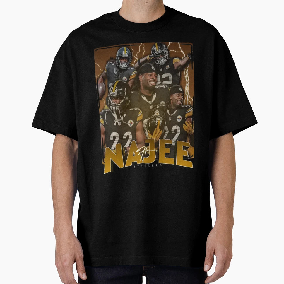 Najee Harris T-Shirt - Custom Art Print for Adults - T-Shirt, Sweatshirt, Hoodie