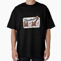 Softball Baseball Mom Leopard Mother T-Shirt - Streetwear Style Men Women - T-Shirt, Sweatshirt, Hoodie