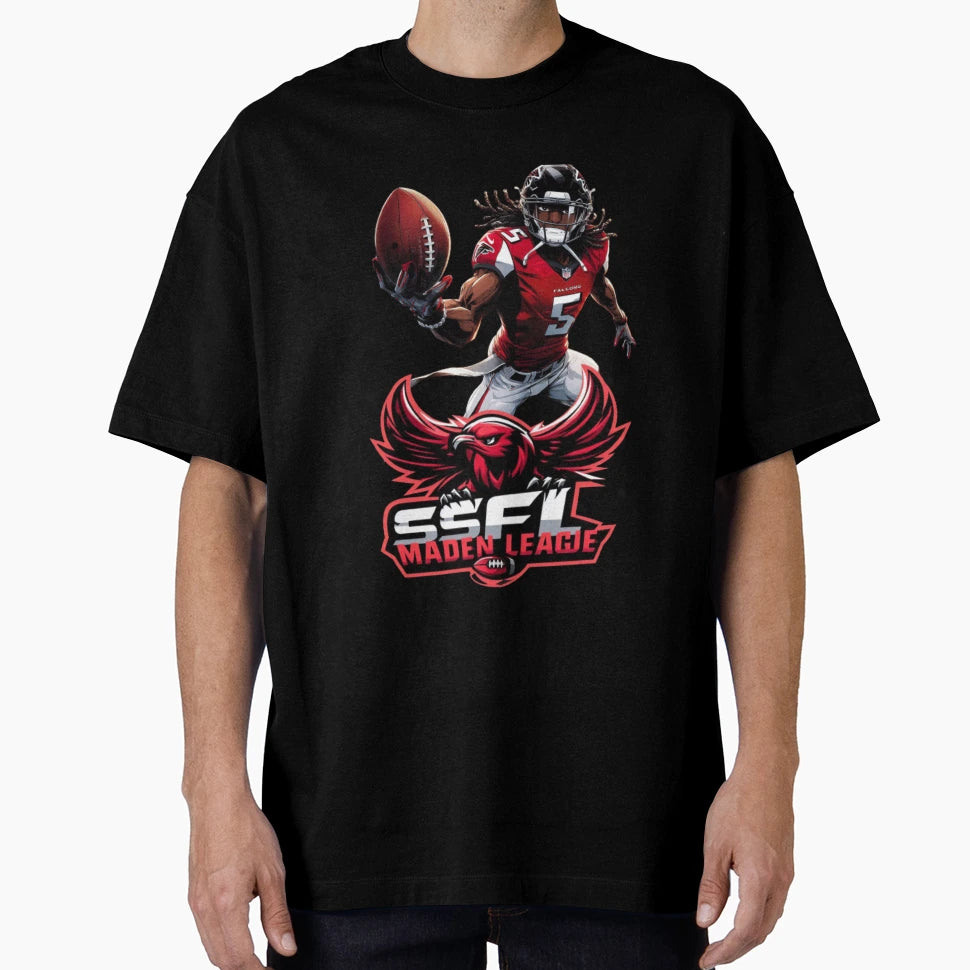 5 Falcons Wr T-Shirt - Aesthetic Graphic for Adults - T-Shirt, Sweatshirt, Hoodie