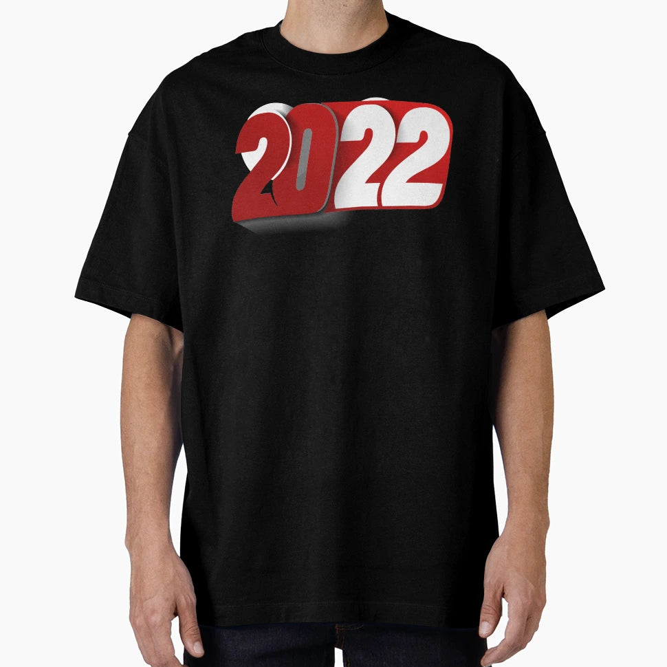2022 Happy New Year Party T-Shirt - Minimalist Print for Adults - T-Shirt, Sweatshirt, Hoodie