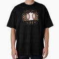 Baseball Sister Leopard Funny Mothers T-Shirt - Novelty Apparel for Adults - T-Shirt, Sweatshirt, Hoodie