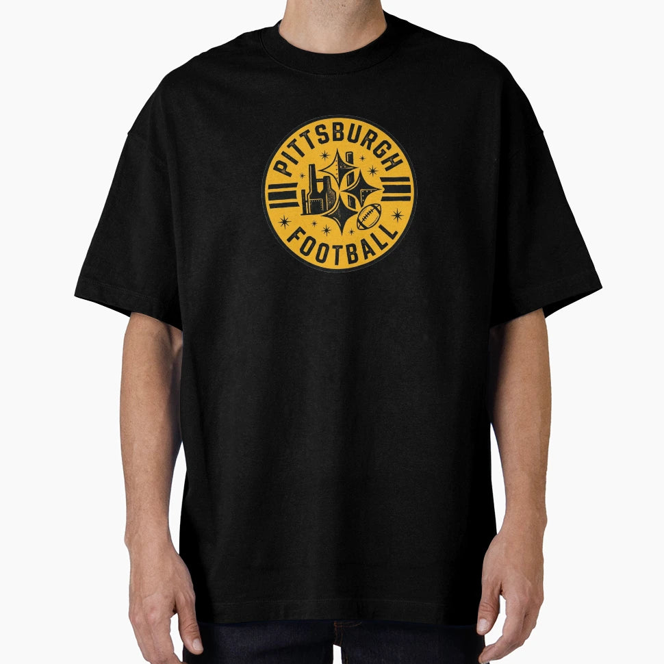 Pittsburgh Steelers T-Shirt - Minimalist Print Unisex - T-Shirt, Sweatshirt, Hoodie