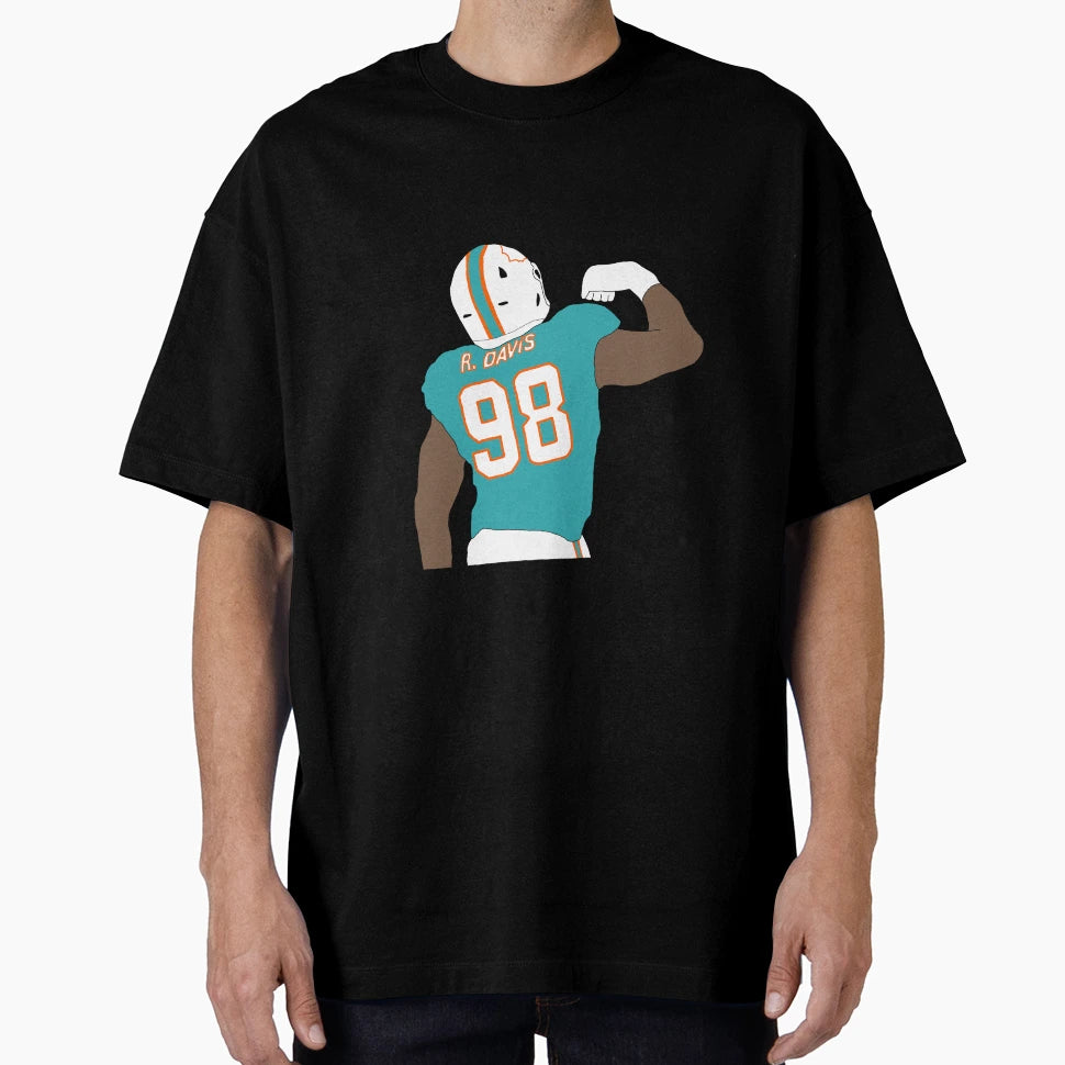 Miami Dolphins Raekwon Davis T-Shirt - Novelty Apparel Unisex - T-Shirt, Sweatshirt, Hoodie