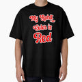 My Spirit Color is Red Cool plain colours designed by - Adult & Kids T-Shirts, Sweatshirts & Hoodies apparel design preview 1