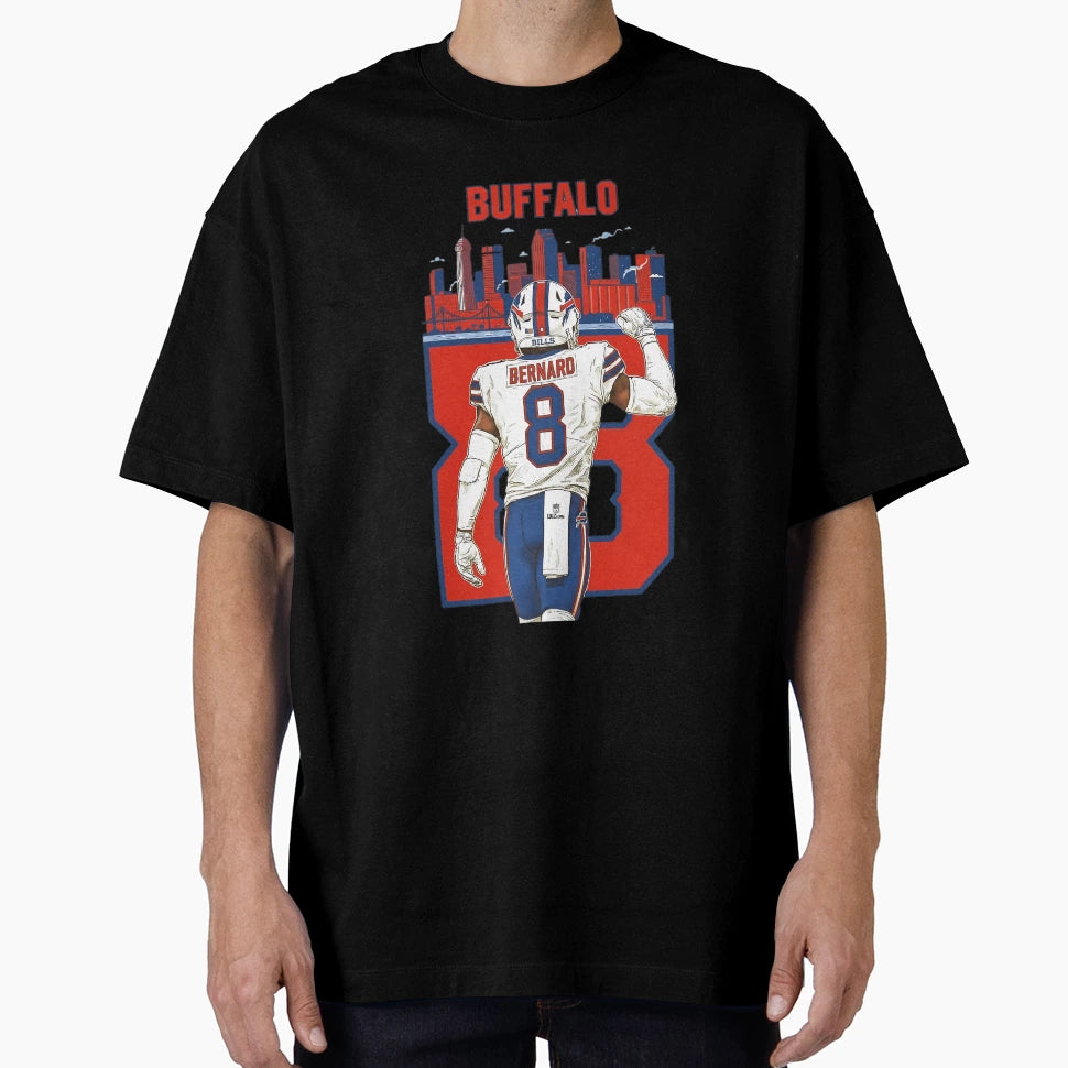 Buffalo Bernard T-Shirt - Custom Art Print Men Women - T-Shirt, Sweatshirt, Hoodie