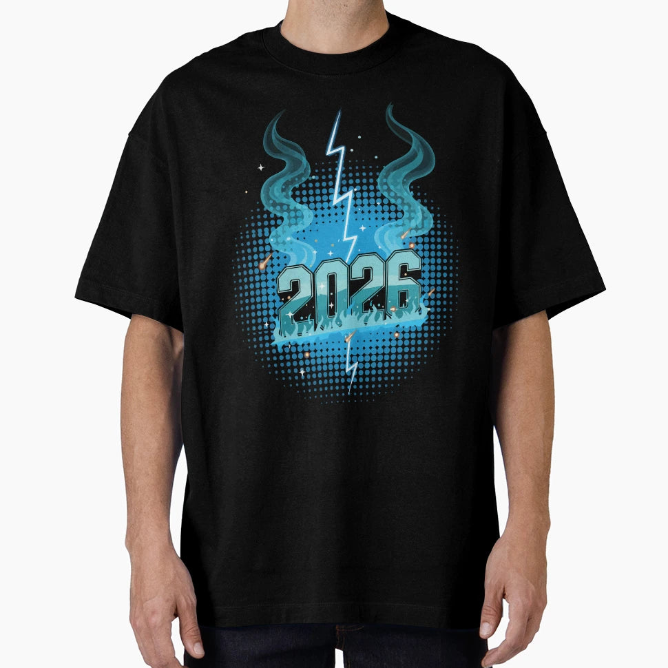 2026 New Years Eve Fireworks Party T-Shirt - Novelty Apparel for Adults - T-Shirt, Sweatshirt, Hoodie