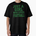 Just Who Loves Football T-Shirt - Aesthetic Graphic Men Women - T-Shirt, Sweatshirt, Hoodie
