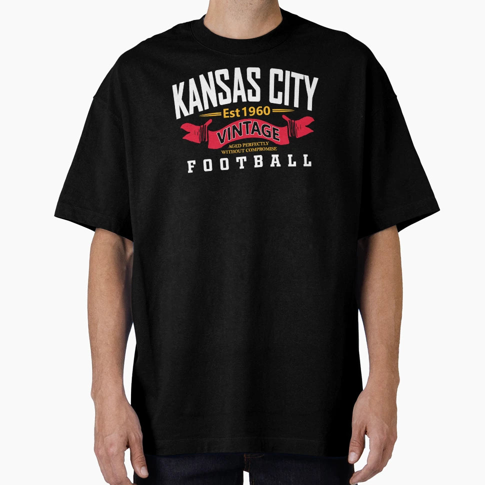 Kansas City Pro Football 1960 T-Shirt - Graphic Print for Adults - T-Shirt, Sweatshirt, Hoodie