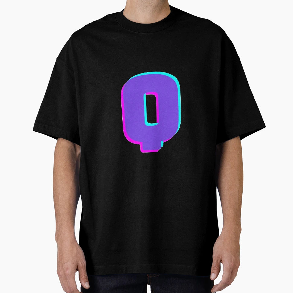Letter Q T-Shirt - Streetwear Style for Adults - T-Shirt, Sweatshirt, Hoodie