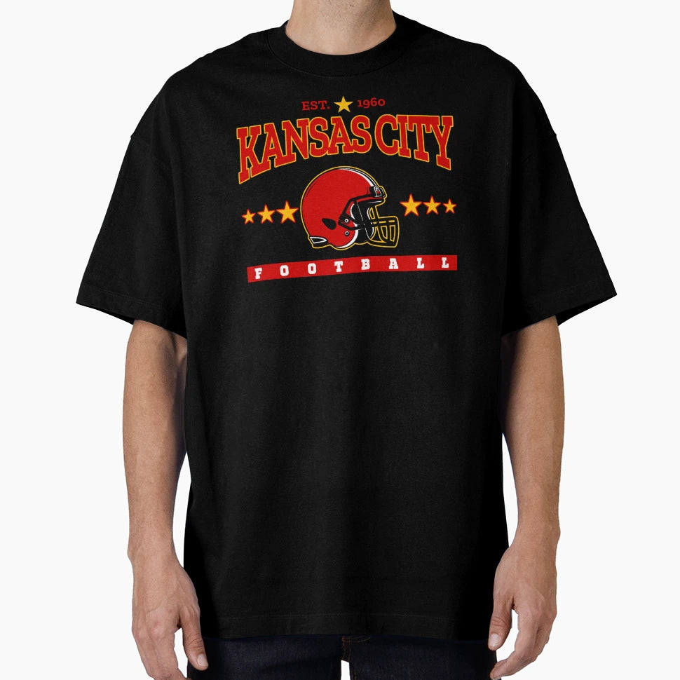 Kansas City Football T-Shirt - Streetwear Style Unisex - T-Shirt, Sweatshirt, Hoodie