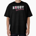 Rugby Grandma Proud Family Support T-Shirt - Fun Novelty Design Men Women - T-Shirt, Sweatshirt, Hoodie