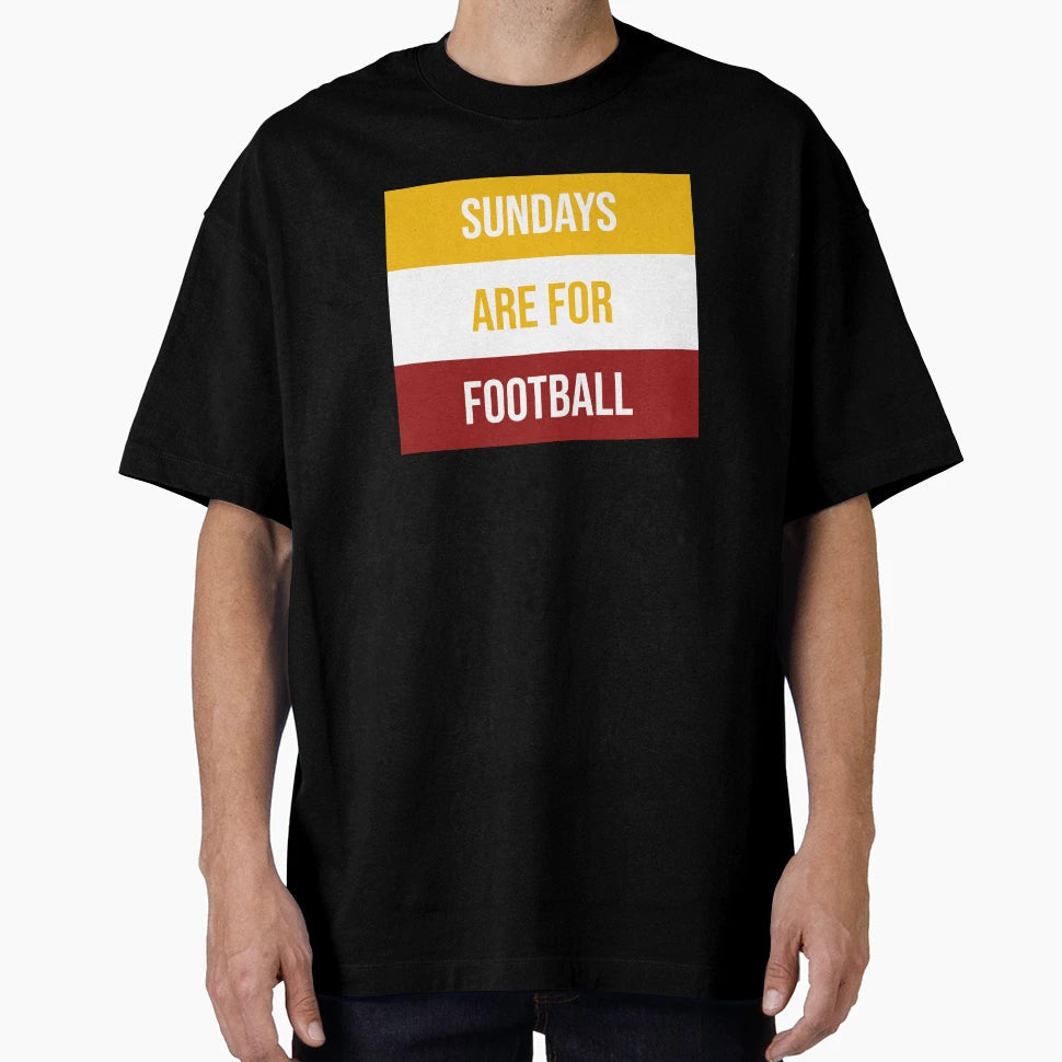 Sundays Are Football T-Shirt - Fun Novelty Design for Adults - T-Shirt, Sweatshirt, Hoodie