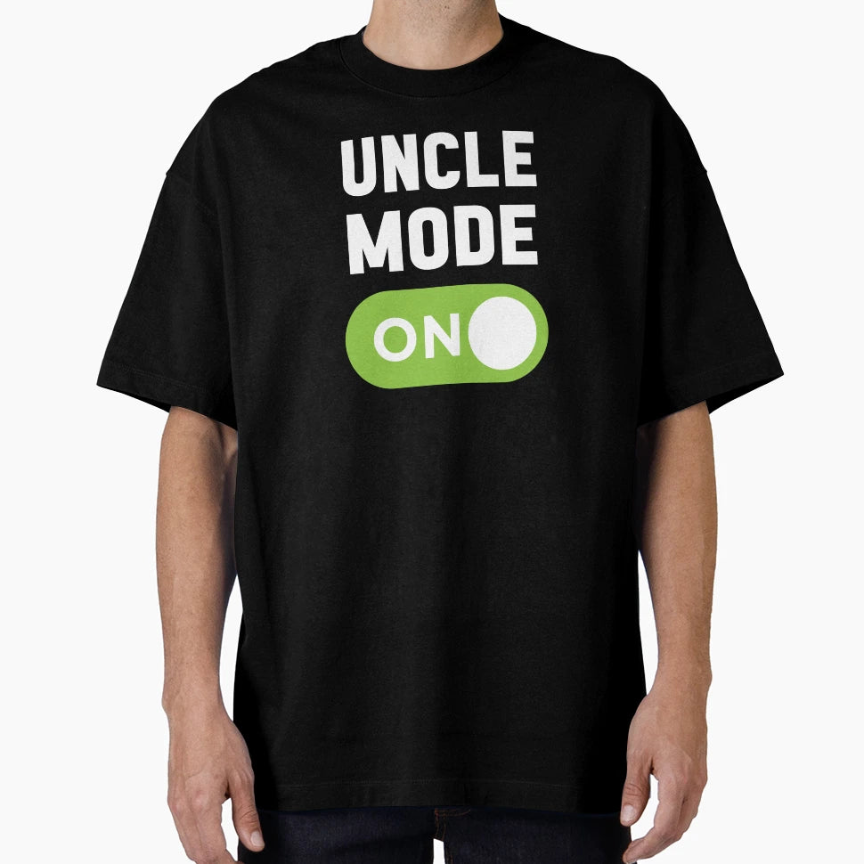 Uncle Mode T-Shirt - Minimalist Print Men Women - T-Shirt, Sweatshirt, Hoodie