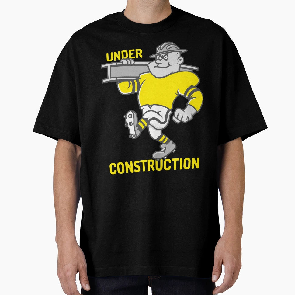 Under Construction T-Shirt - Unique Graphic for Adults - T-Shirt, Sweatshirt, Hoodie