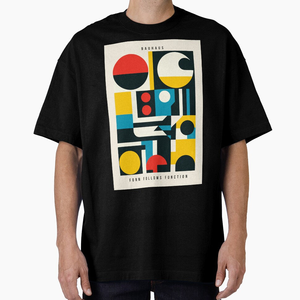 Bauhaus form follows function by CareofPosters - Adult & Kids T-Shirts, Sweatshirts & Hoodies apparel design preview 1