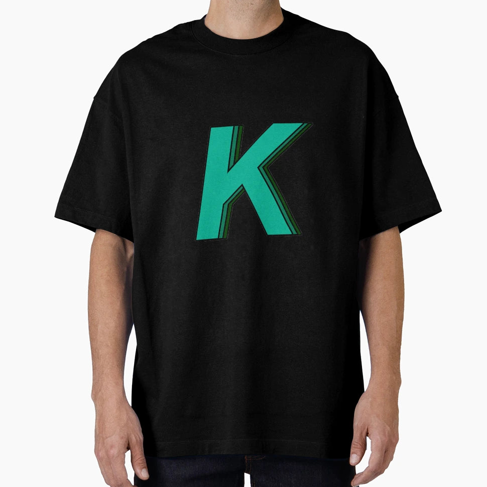 Green K T-Shirt - Minimalist Print for Adults - T-Shirt, Sweatshirt, Hoodie