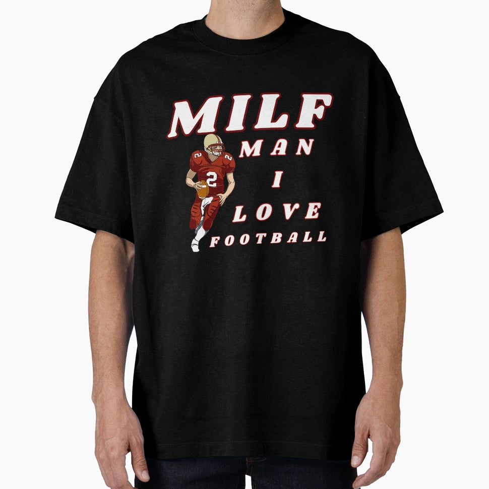 I Love Football T-Shirt - Novelty Apparel for Adults - T-Shirt, Sweatshirt, Hoodie