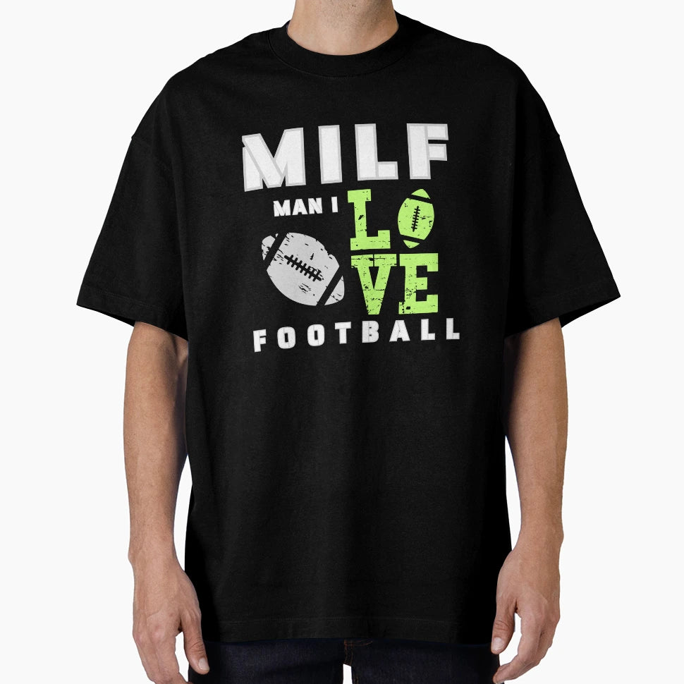 I Love Football T-Shirt - Unique Graphic for Adults - T-Shirt, Sweatshirt, Hoodie