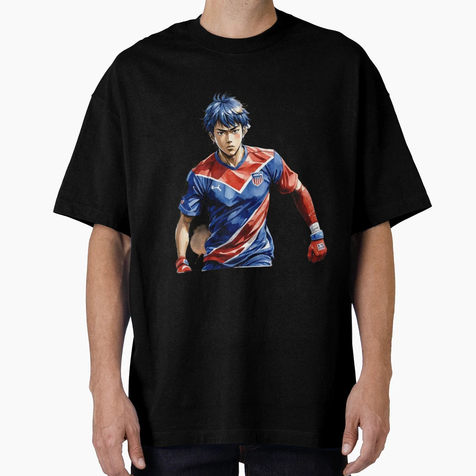 Football Manga 4 T-Shirt - Casual Everyday Wear Men Women - T-Shirt, Sweatshirt, Hoodie
