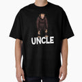 Monkey Uncle Chimpanzee T-Shirt - Fun Novelty Design Men Women - T-Shirt, Sweatshirt, Hoodie