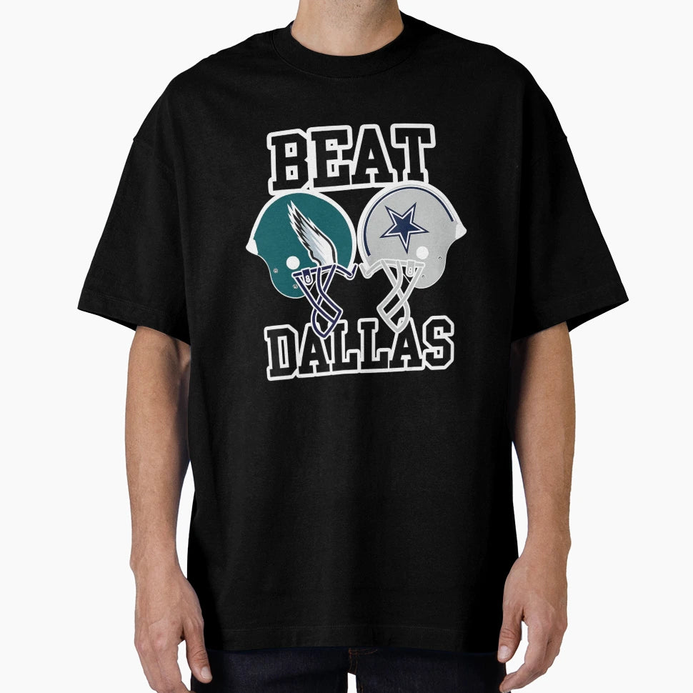 Beat Dallas T-Shirt - Fun Novelty Design for Adults - T-Shirt, Sweatshirt, Hoodie