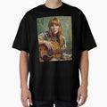 The Laurel Canyon Muse Joni Mitchell Expressive Oil - Adult & Kids T-Shirts, Sweatshirts & Hoodies apparel design preview 1