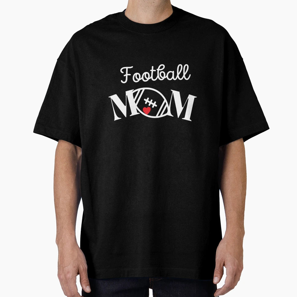 Football Mom T-Shirt - Graphic Print Men Women - T-Shirt, Sweatshirt, Hoodie