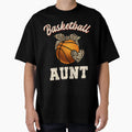 Basketball Aunt Leopard Basketball T-Shirt - Custom Art Print Men Women - T-Shirt, Sweatshirt, Hoodie