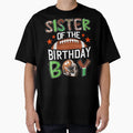 Sister Birthday Game Day Football T-Shirt - Novelty Apparel Unisex - T-Shirt, Sweatshirt, Hoodie