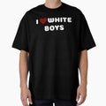 I LOVE WHITE BOYS by Ravokee - Adult & Kids T-Shirts, Sweatshirts & Hoodies apparel design preview 1