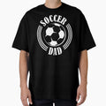Copy Soccer Dad Father Soccer Ball T-Shirt - Casual Everyday Wear Unisex - T-Shirt, Sweatshirt, Hoodie