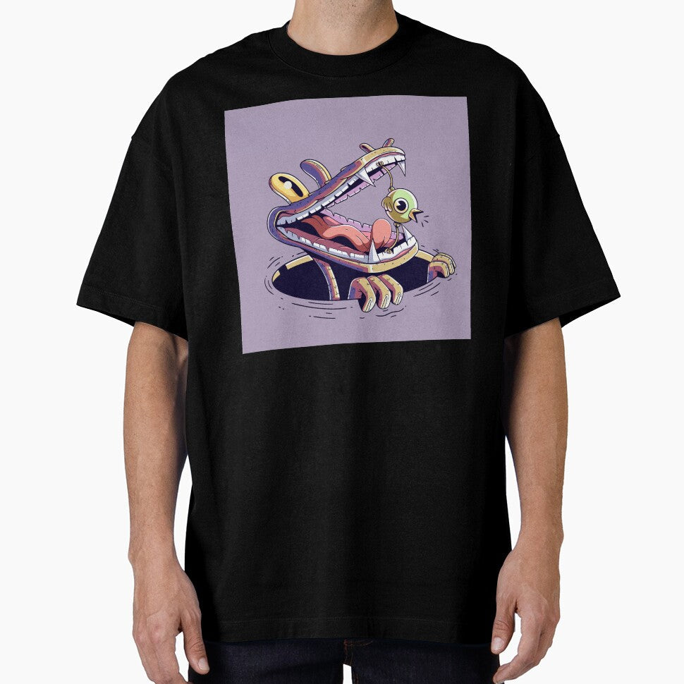 Stylish Crocodile Bird by Peekonet - Adult & Kids T-Shirts, Sweatshirts & Hoodies apparel design preview 1