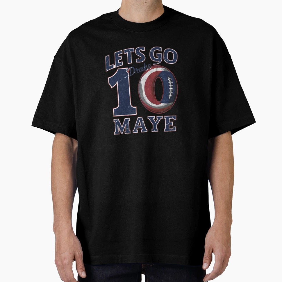 Drake Maye 10 New England 2024 T-Shirt - Unique Graphic Unisex - T-Shirt, Sweatshirt, Hoodie