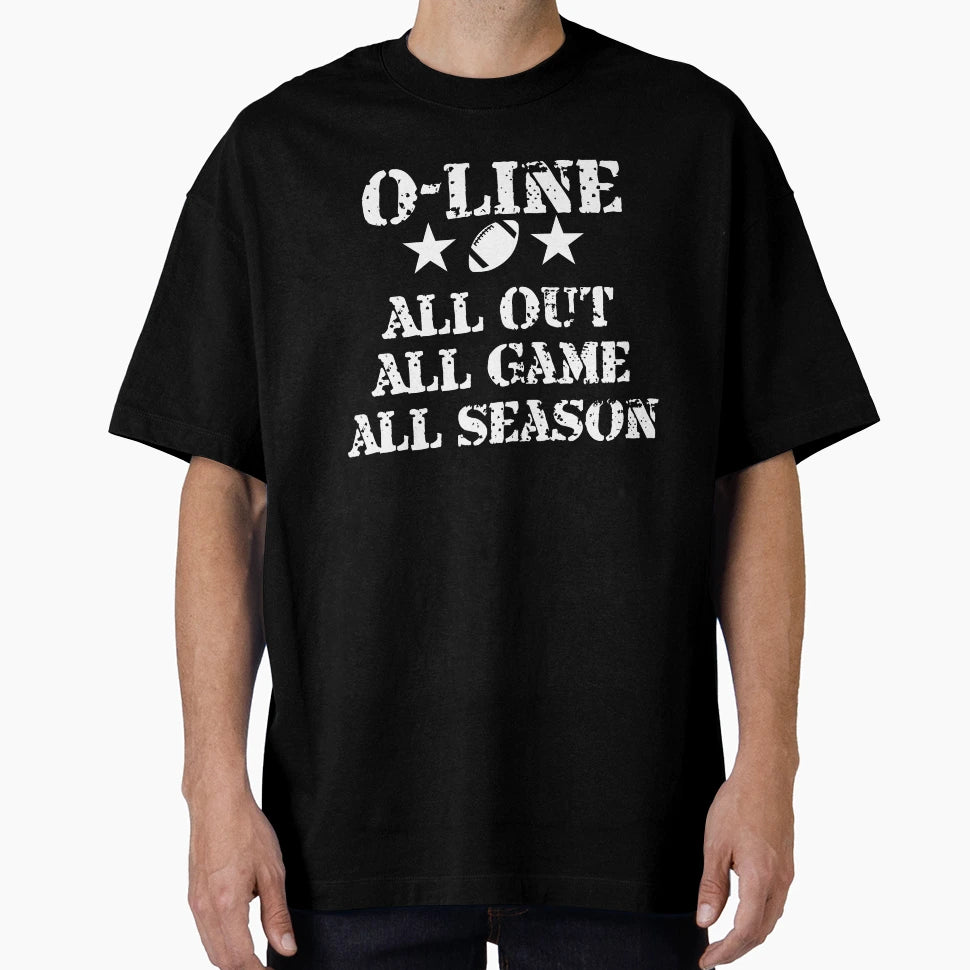 American Football Offensive T-Shirt - Casual Everyday Wear Men Women - T-Shirt, Sweatshirt, Hoodie