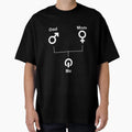 Mom Dad Me Gamer Geek T-Shirt - Casual Everyday Wear Unisex - T-Shirt, Sweatshirt, Hoodie