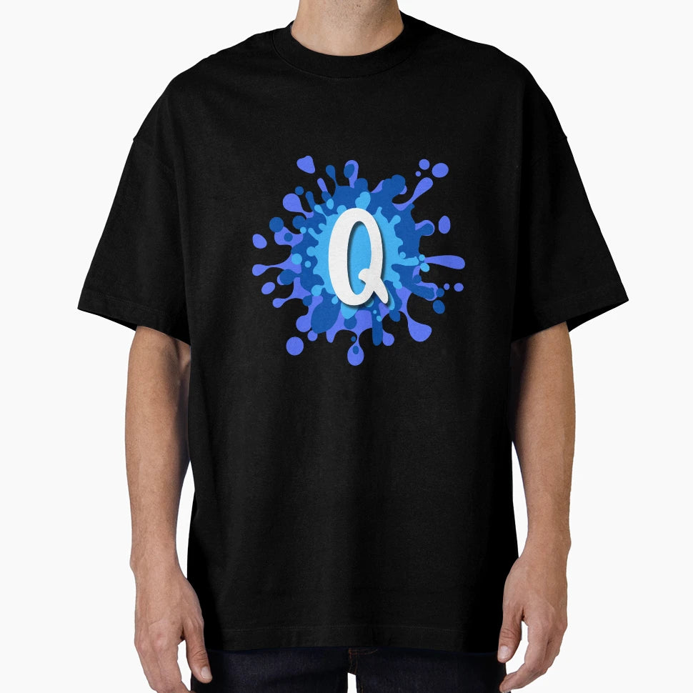 Letter Q T-Shirt - Unique Graphic for Adults - T-Shirt, Sweatshirt, Hoodie