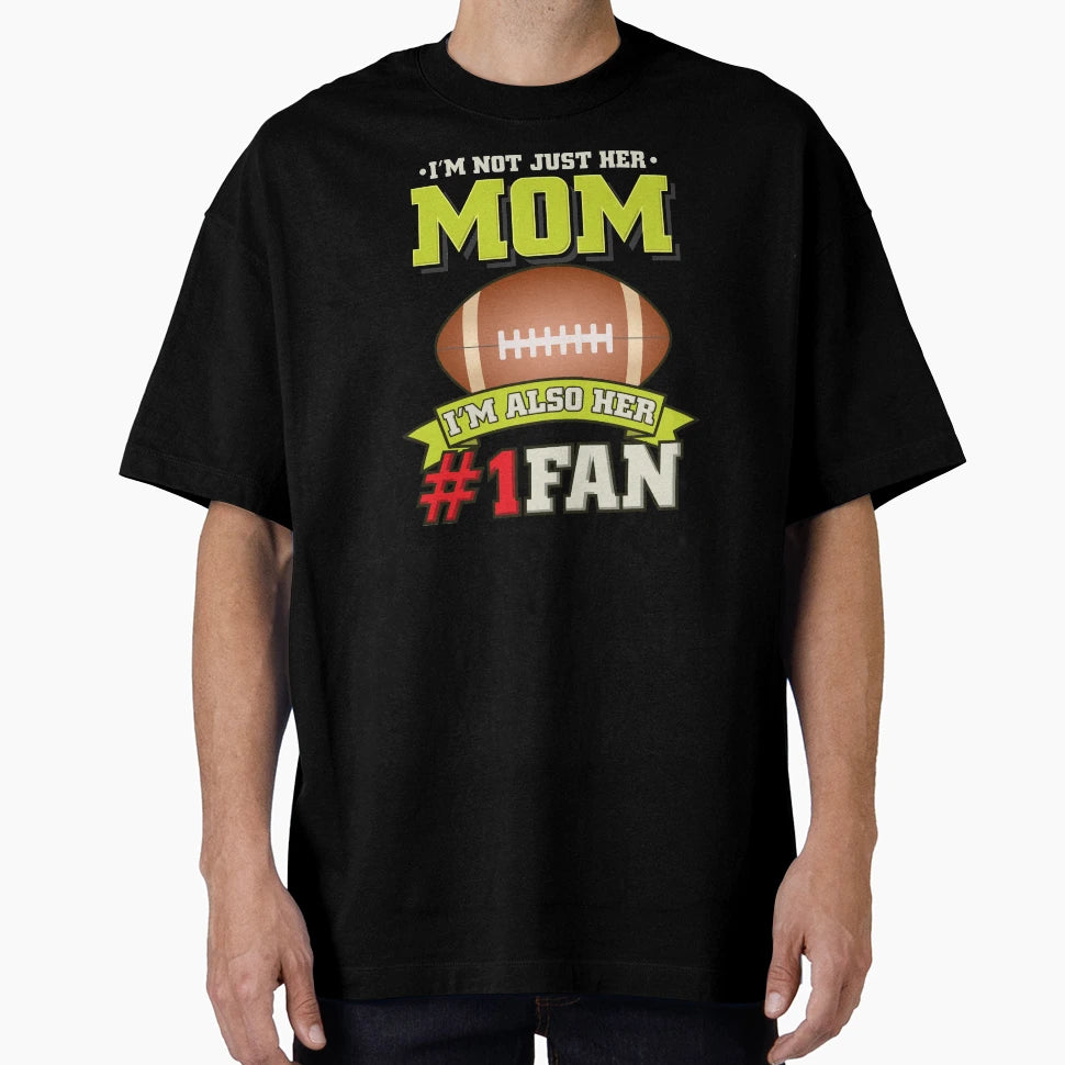 American Football Mom Gridiron Fan T-Shirt - Aesthetic Graphic for Adults - T-Shirt, Sweatshirt, Hoodie