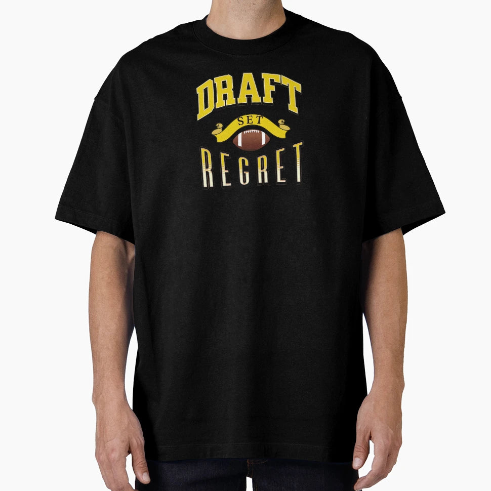 Fantasy Football Draft Set Regret Funny T-Shirt - Unique Graphic Men Women - T-Shirt, Sweatshirt, Hoodie