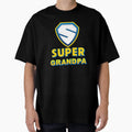 Super Grandpa Super Hero T-Shirt - Graphic Print Unisex - T-Shirt, Sweatshirt, Hoodie