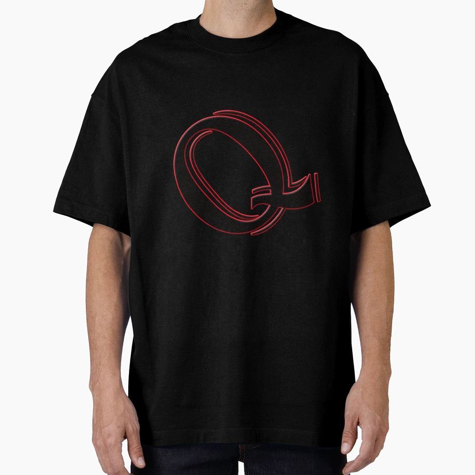 Alphabet Q T-Shirt - Graphic Print Men Women - T-Shirt, Sweatshirt, Hoodie