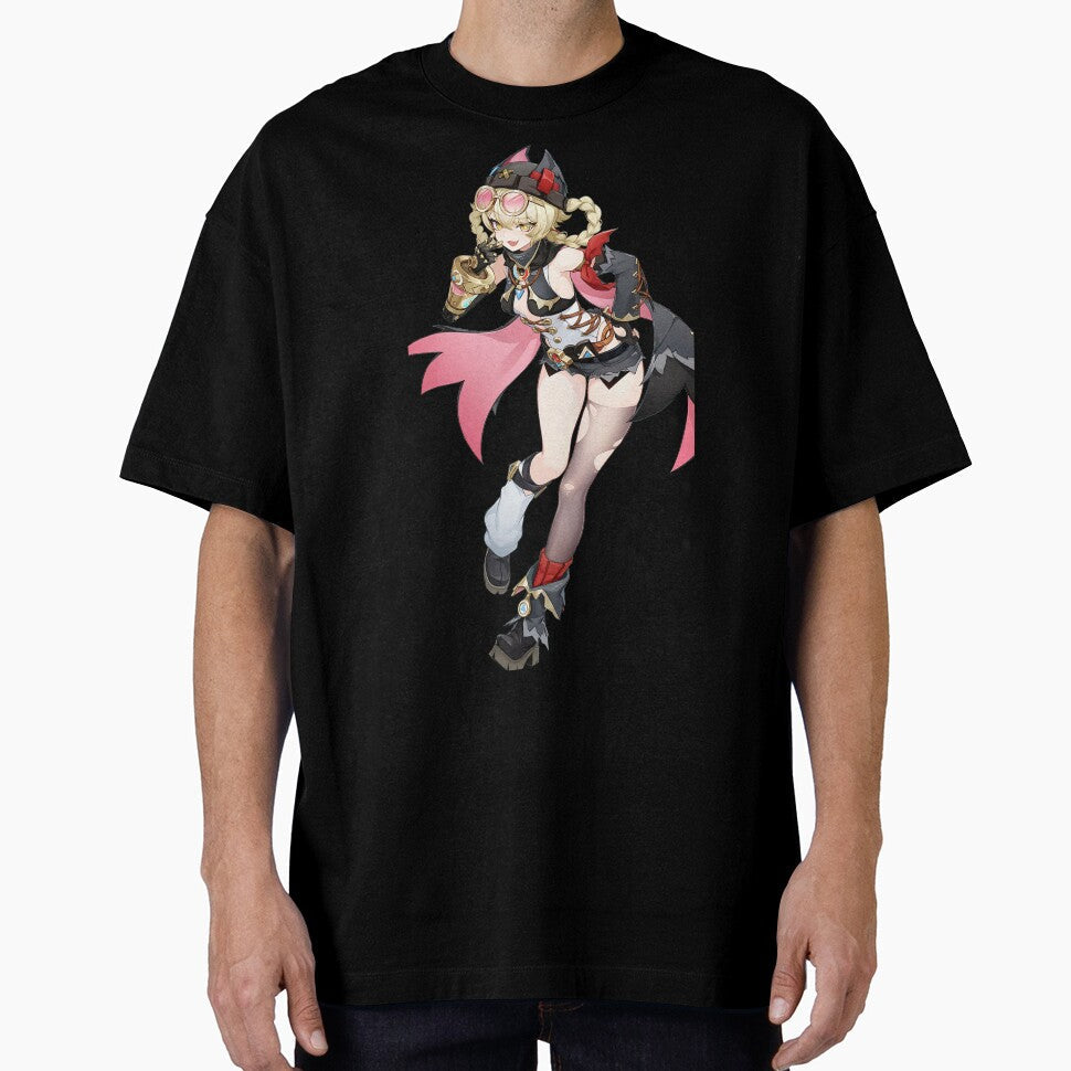 Jahoda genshin impact by bashhonkdesign - Adult & Kids T-Shirts, Sweatshirts & Hoodies apparel design preview 1