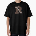 Personalized Football Initial R T-Shirt - Casual Everyday Wear Unisex - T-Shirt, Sweatshirt, Hoodie