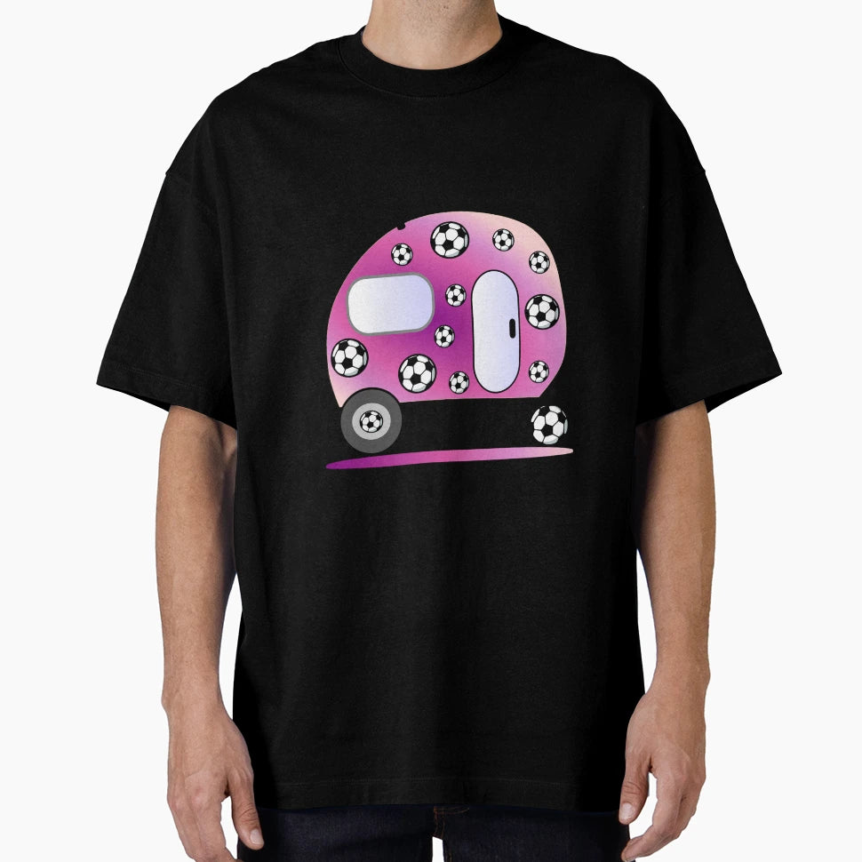 Camping Football Player T-Shirt - Graphic Print Men Women - T-Shirt, Sweatshirt, Hoodie