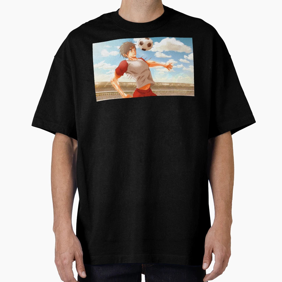 Soccer Player Anime T-Shirt - Minimalist Print Men Women - T-Shirt, Sweatshirt, Hoodie