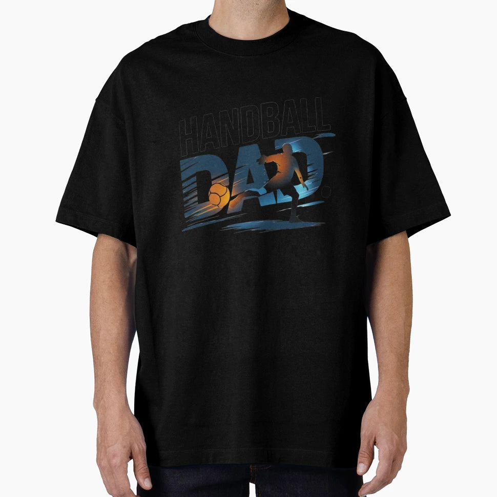 Handball Dad Bold Sportswear T-Shirt - Fun Novelty Design for Adults - T-Shirt, Sweatshirt, Hoodie