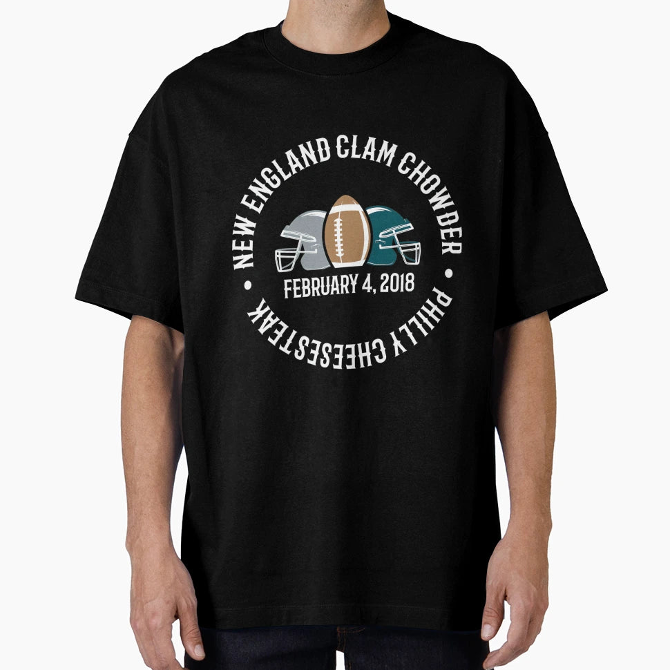Super Bowl 2018 Philly Cheesesteak Vs T-Shirt - Fun Novelty Design Unisex - T-Shirt, Sweatshirt, Hoodie