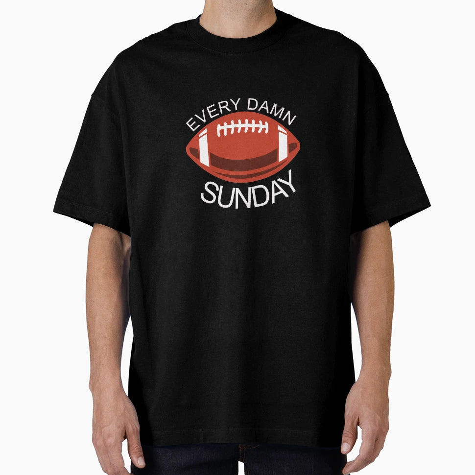 American Football Every Damn T-Shirt - Fun Novelty Design for Adults - T-Shirt, Sweatshirt, Hoodie