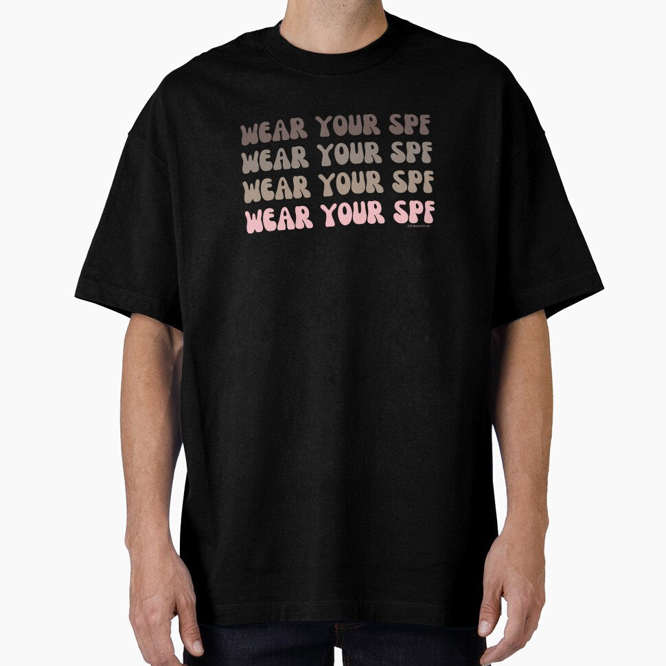 Wear your SPF, sunscreen, daily, v1 lilsboobthangs by - Adult & Kids T-Shirts, Sweatshirts & Hoodies apparel design preview 1